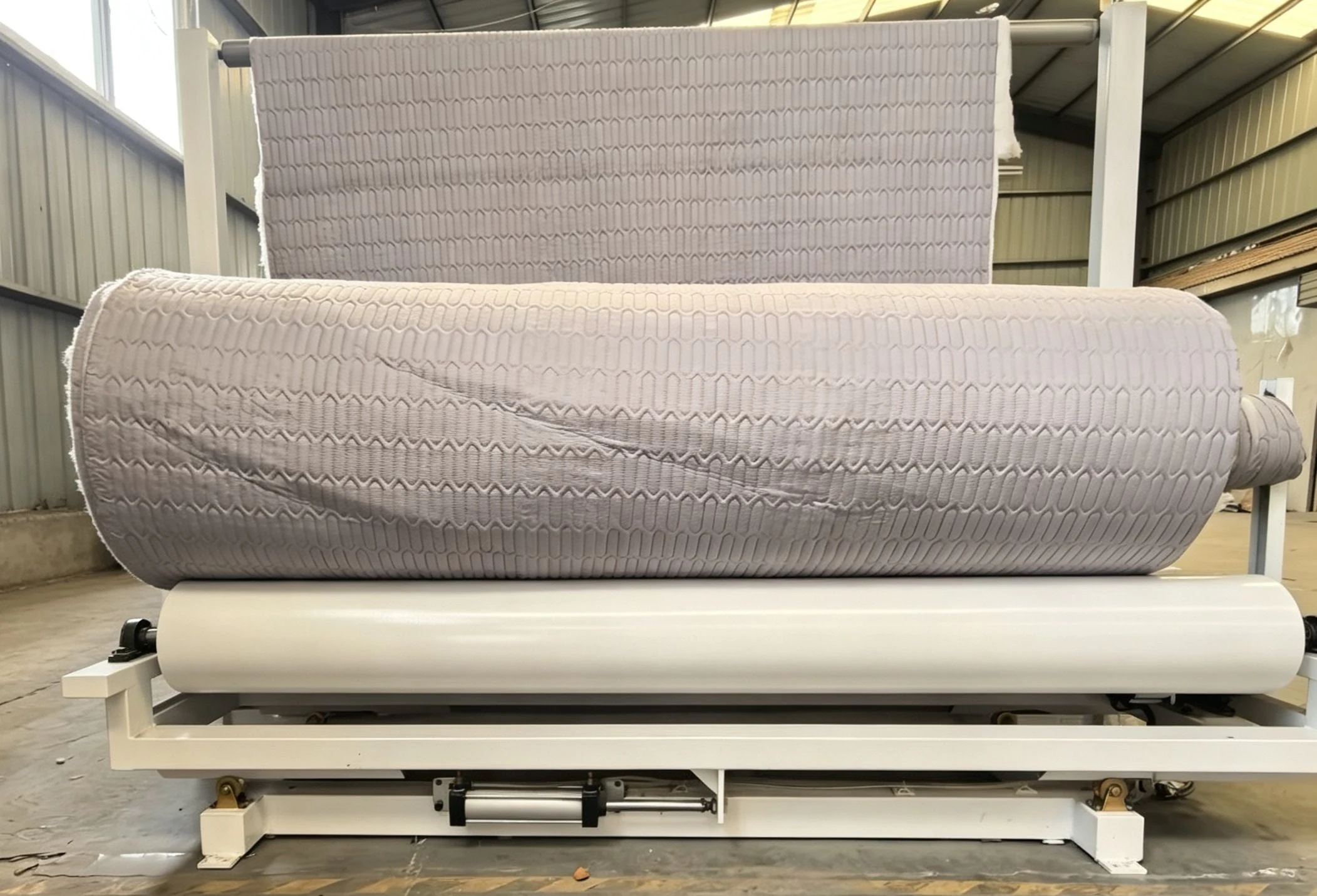 Blue Lion catalog photograph · active fabric feeder