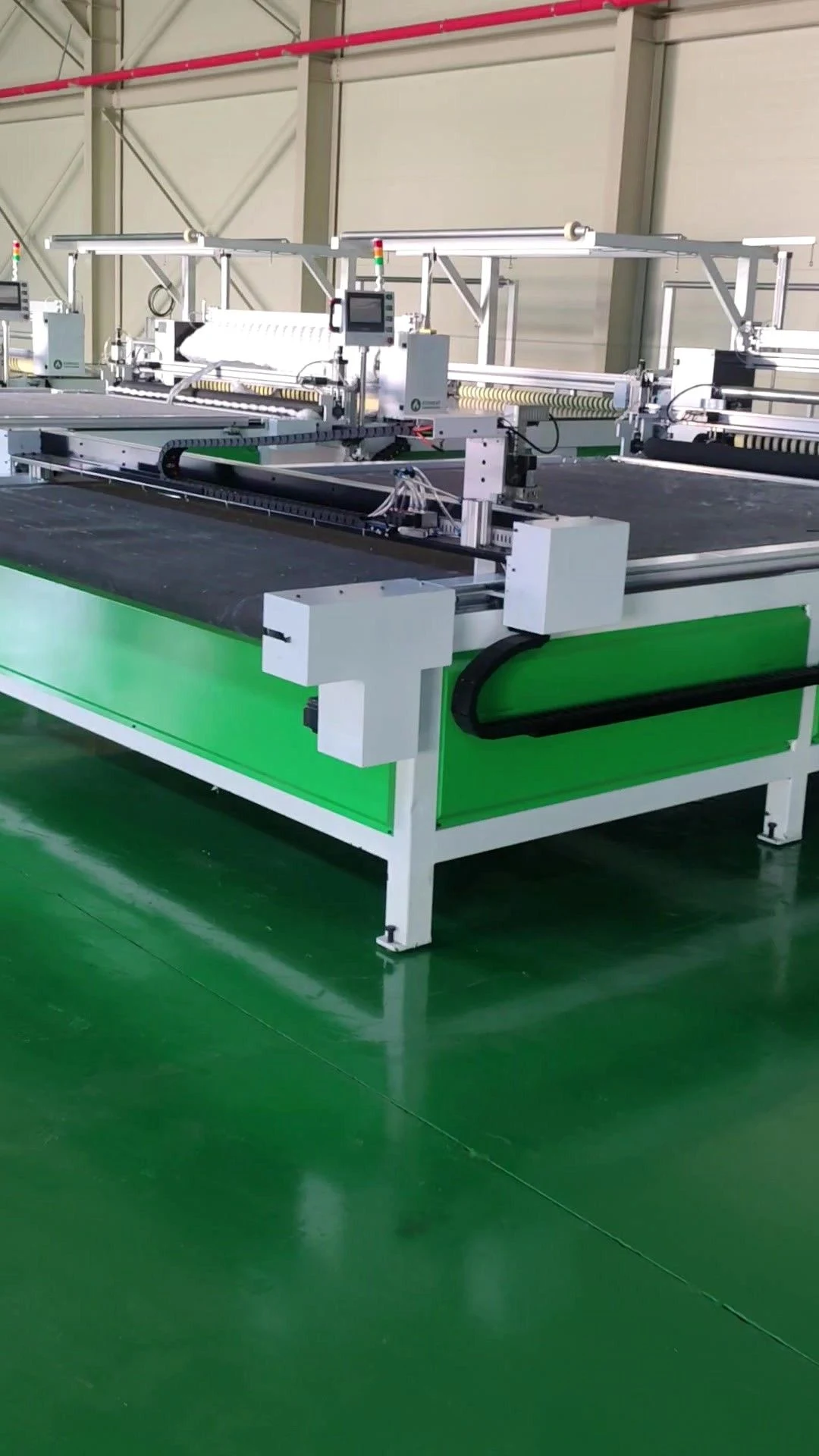 Machine assembly and commissioning in the workshop